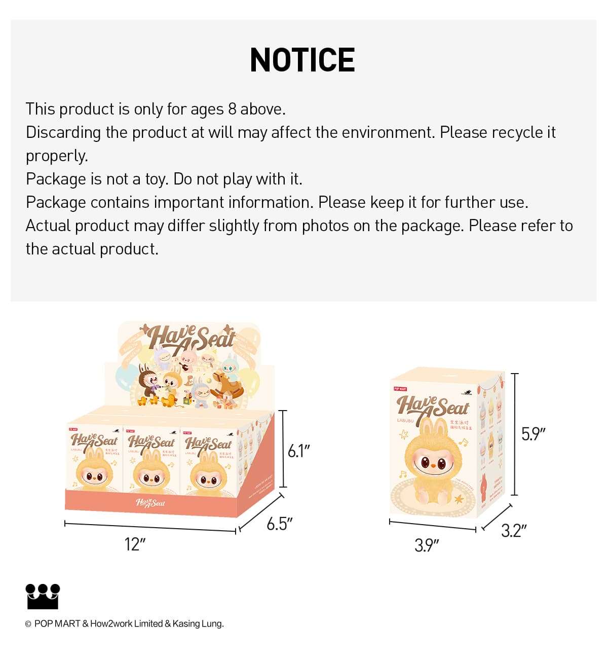 THE MONSTERS - Have a Seat Vinyl Plush Blind Box detail 9